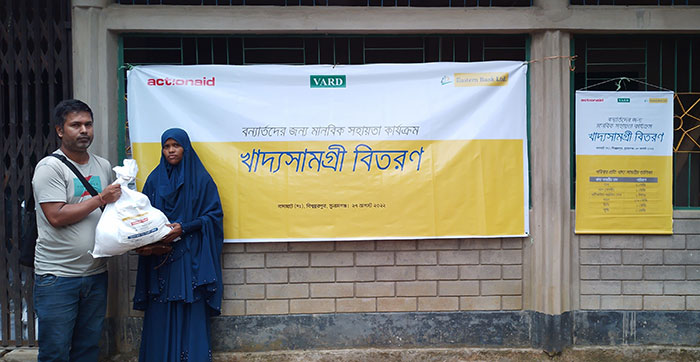 EBL, ActionAid supporting flood-hit families in Sylhet
