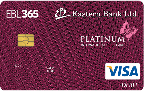 EBL Visa Women's Platinum Debit Card
