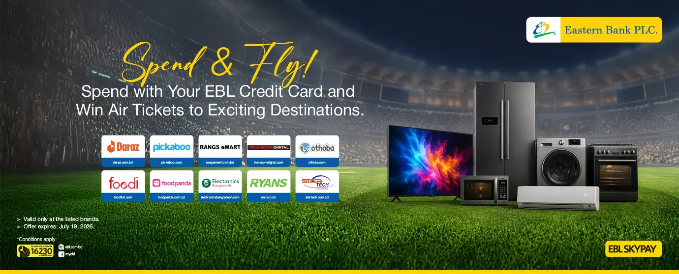 EBL Spend & Fly campaign 2026