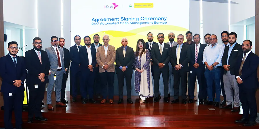 EBL to provide 24/7 automated cash management services for bKash agents, distributors