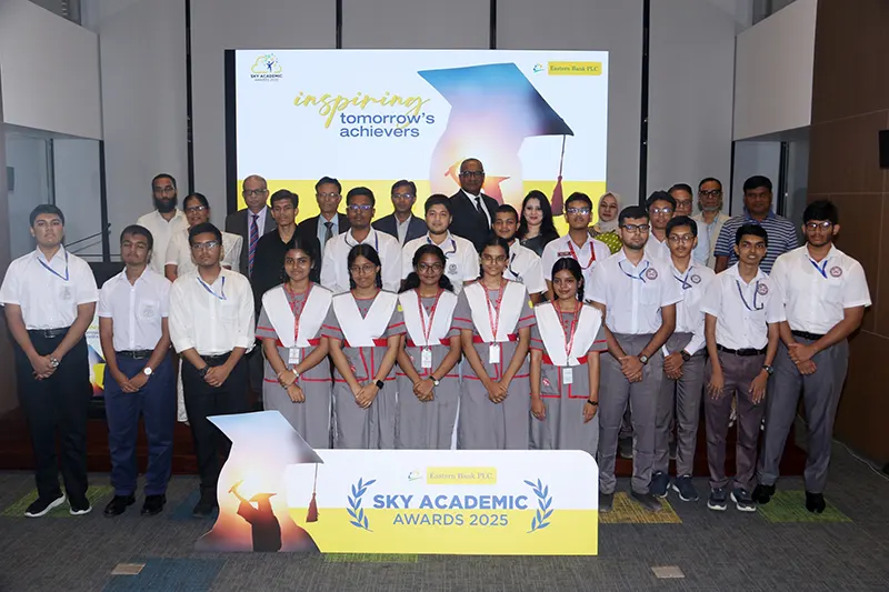 Eastern Bank PLC. EBL honors academic excellence at Sky Academic