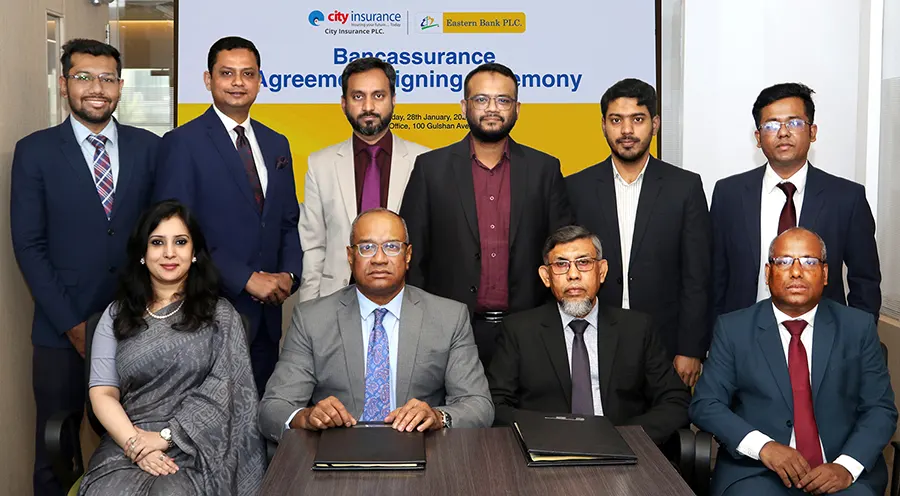 EBL Signs Bancassurance Agreement with City Insurance