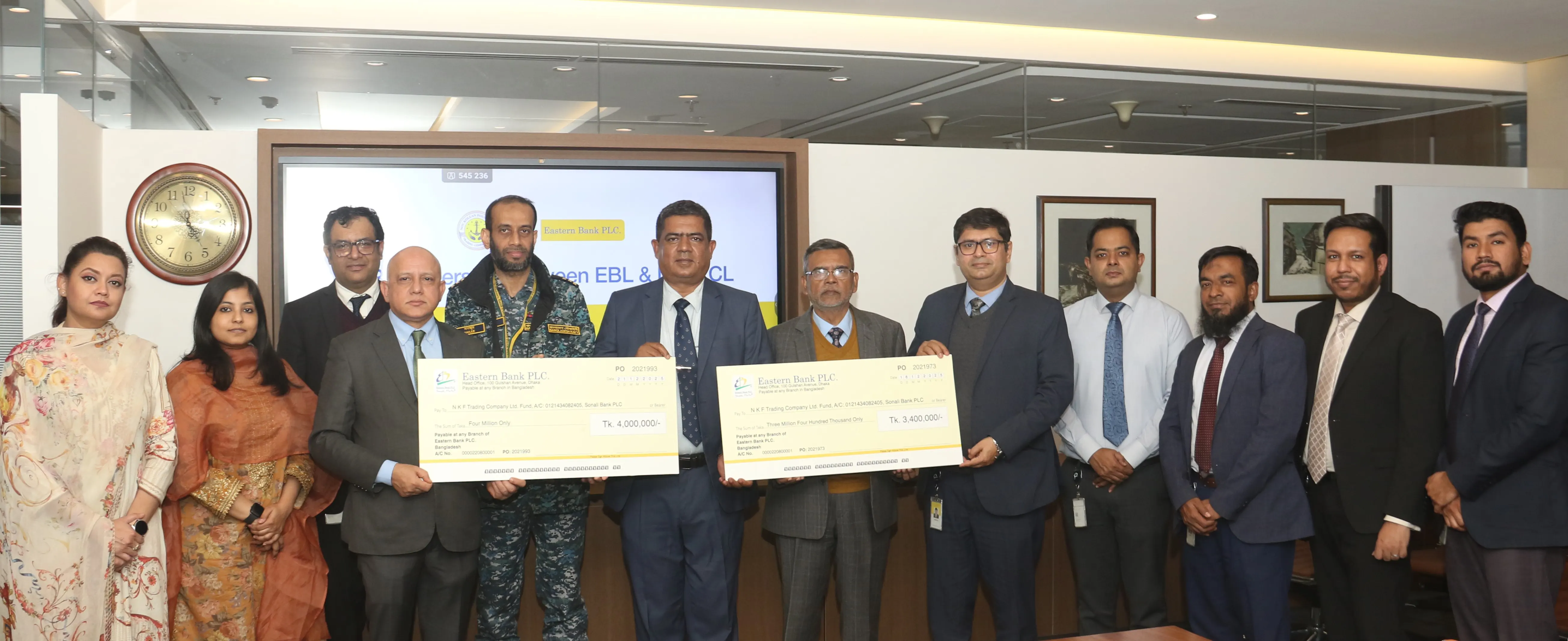 EBL to invest Tk. 7.4m for Coastal Greening and Climate Resilience on Bhasan Char