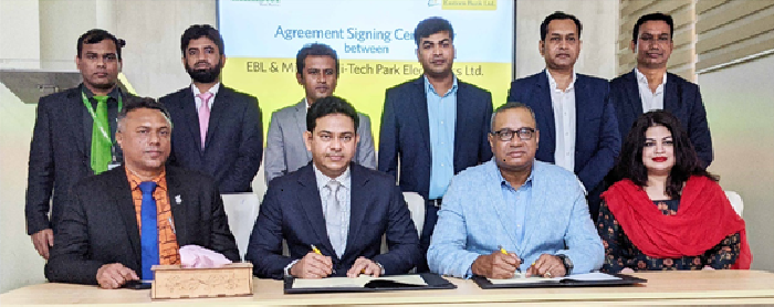EBL inks agreement with Minister Hi-tech Park Electronics Ltd.